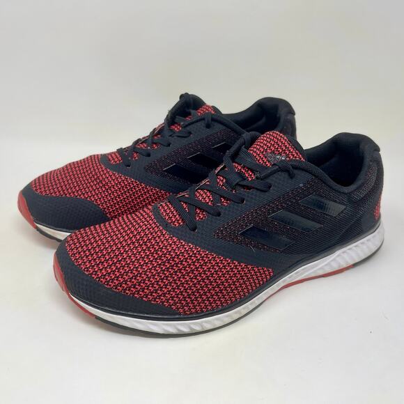 Adidas Edge RC Sporty Running Shoes Men's Sz 12 Black Red 137.4=J.8.5 - Picture 6 of 12